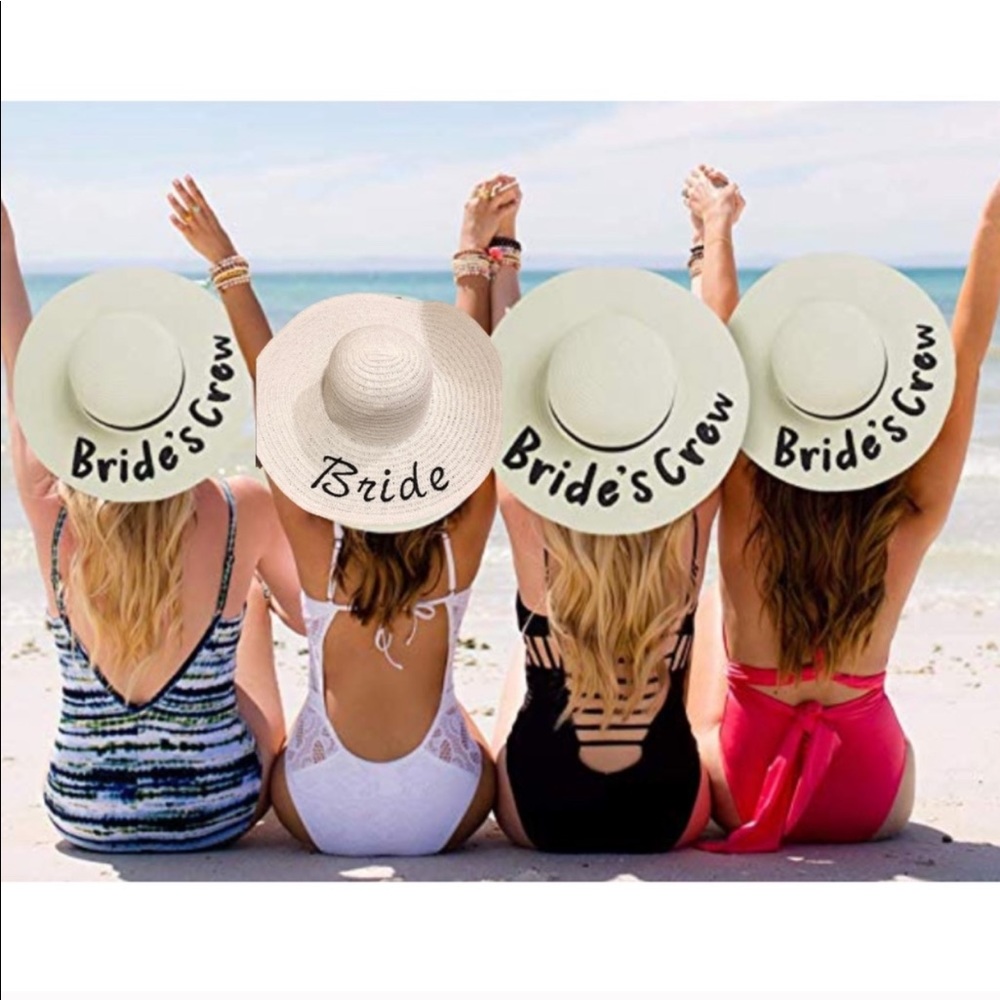 “Brides Crew” Sunhats